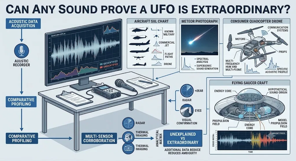 Overview image for Can Any Sound Prove a UFO Is Extraordinary? | UFO Noises